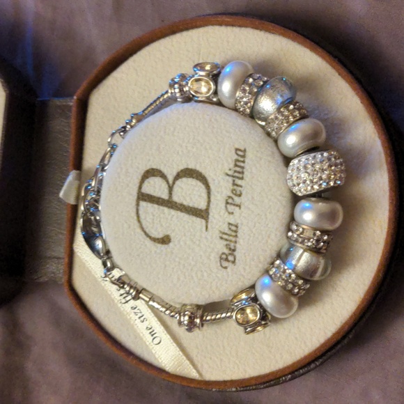 1987 Bella Perlina One Size Fits All Bracelet New - Picture 10 of 13